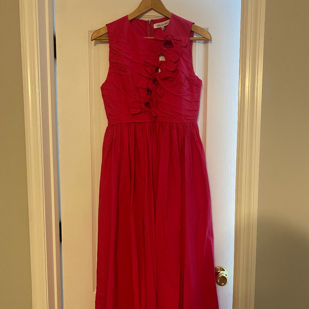 Bow Midi Dress